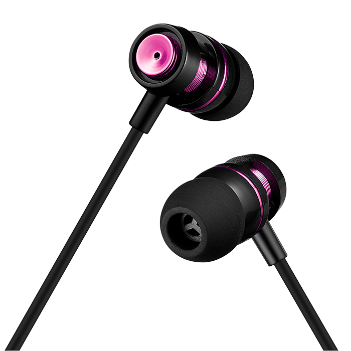 Volkano Alloy Earphones Purple main image 0